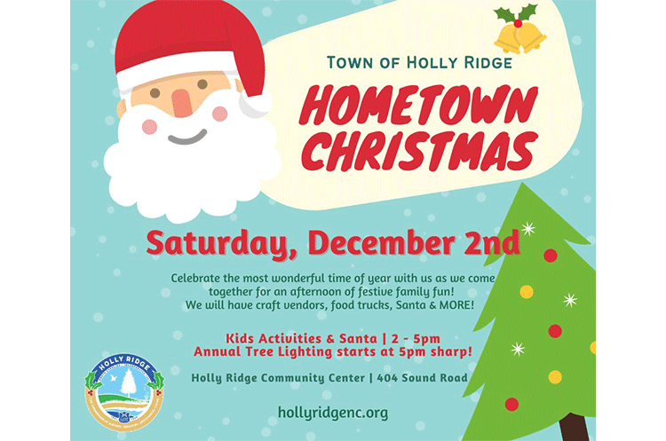 Town of Holly Ridge Hometown Christmas | Topsail Island | Topsail Coast Advertiser