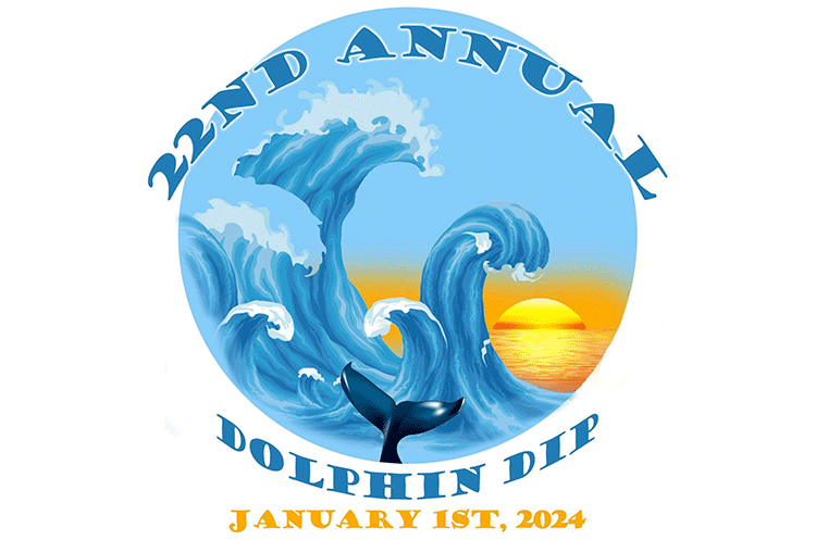 Making Waves for a Cause: Topsail Island Dolphin Dip 2024 Supports Share The Table Inc Food Pantry