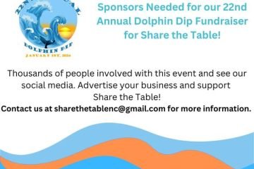 Dolphin Dip 2024 | Share The Table NC | Food Pantry | Topsail Island | Topsail Coast Advertiser
