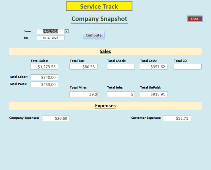 ServiceTrack | Service Tracking Software for the Sole Proprietor | Local Service Rep | Rock Local Media group | Topsail Coast Advertiser - Buy | Sell | Market | Advertise | Web Design | SEO