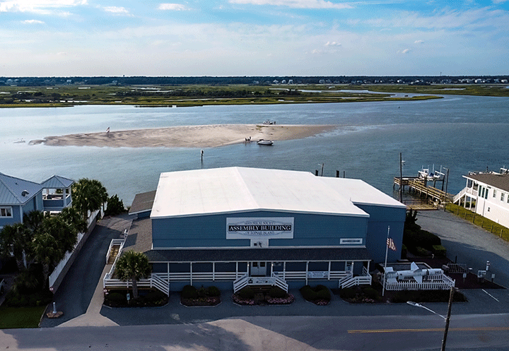 Historic Assembly Building in Topsail Island, NC