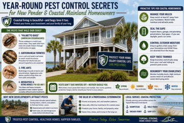 Year-Round Pest Control Secrets for New Topsail & Hampstead Homeowners