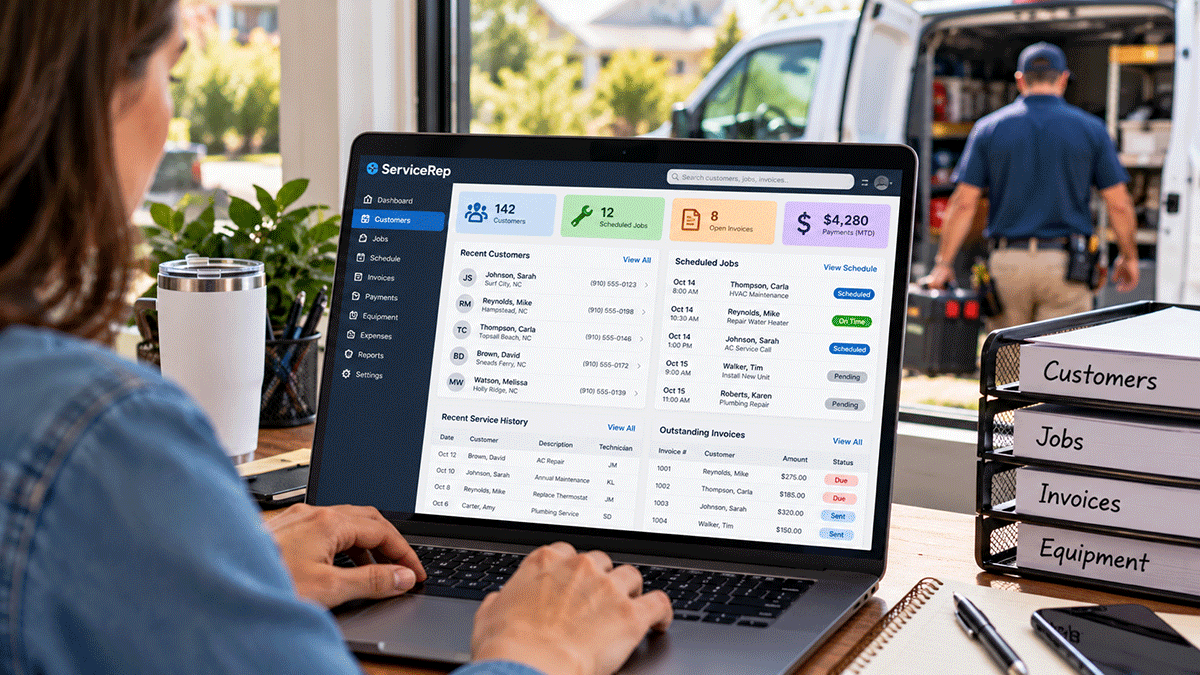 How Topsail Area Service Businesses Can Keep Customer Records Organized